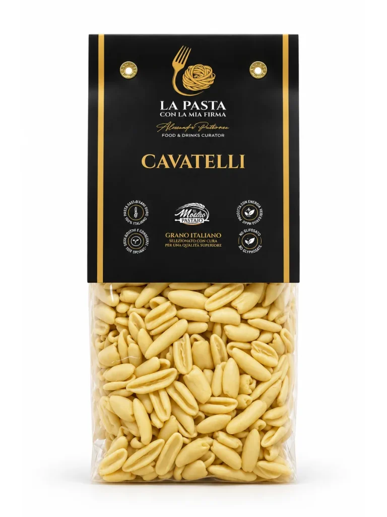 Cavatelli Confezione di Cavatelli in semola di grano duro Senatore Cappelli