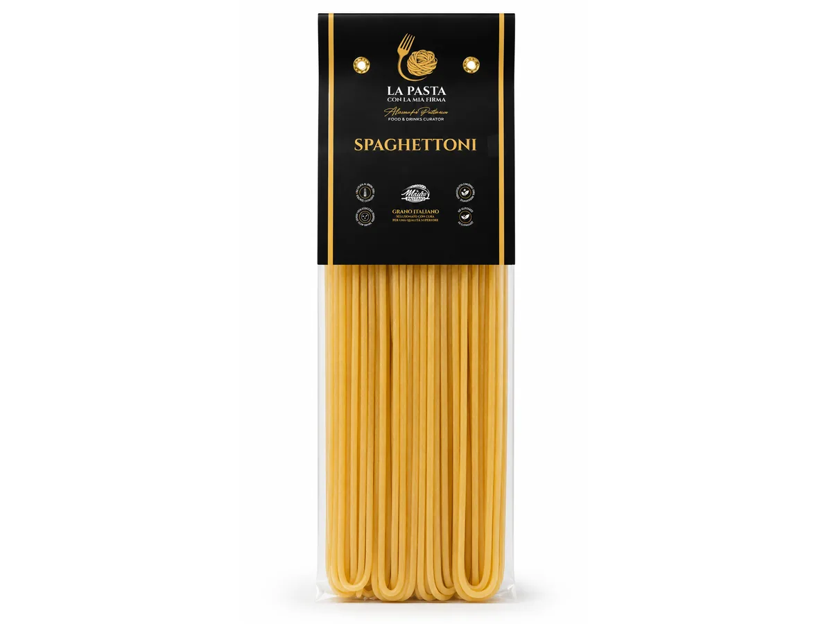 Confezione di Spaghettoni La Pasta Con la mia Firma