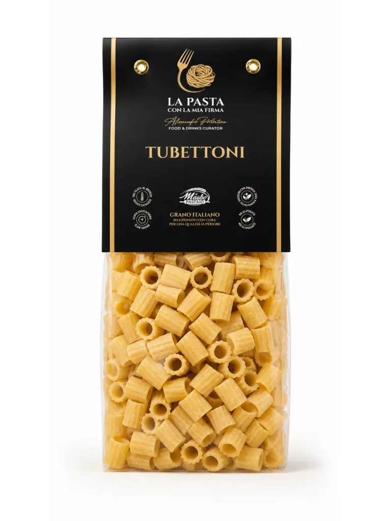 Tubettoni Confezione di Tubettoni in semola di grano duro Senatore Cappelli