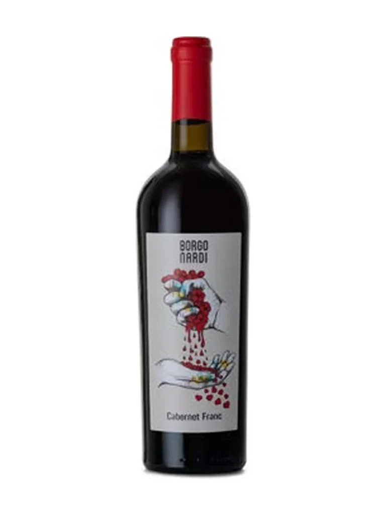 Bottiglia di Cabernet Franc, rosso del Veneto di Borgo Nardi