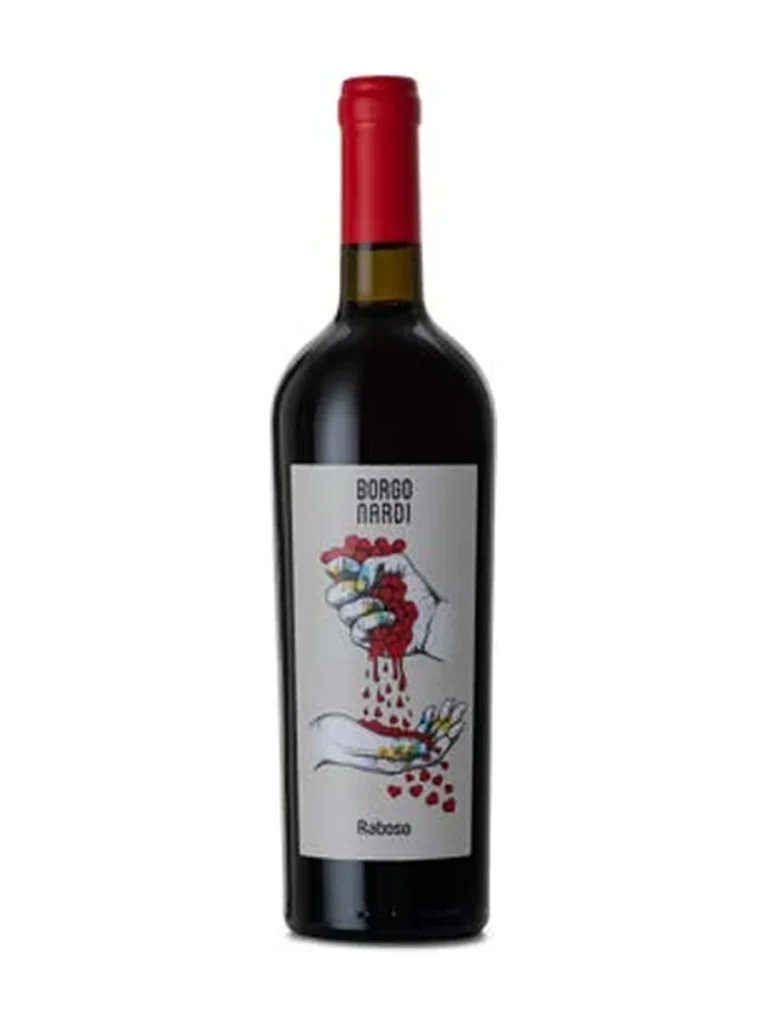 Bottiglia di Raboso, rosso del Veneto di Borgo Nardi