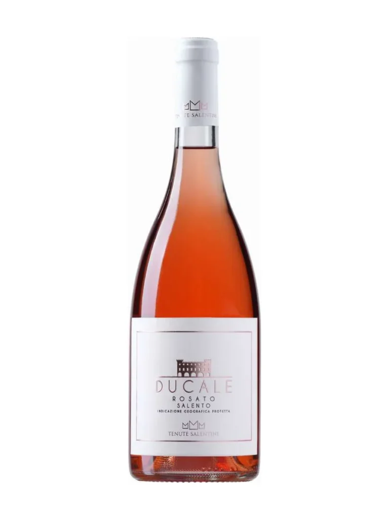 Bottiglia di Ducale Rosato di Negroamaro, rosato del Salento di Tenute Salentine