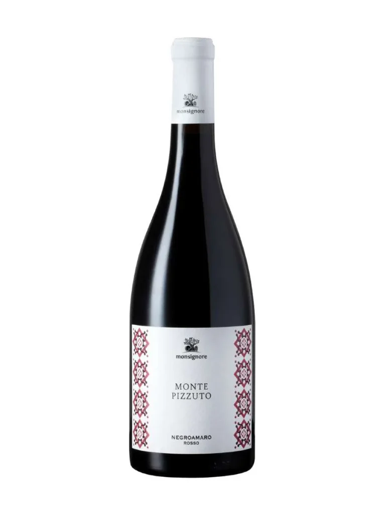 Bottiglia di Monte Pizzuto, Negroamaro rosso di Monsignore