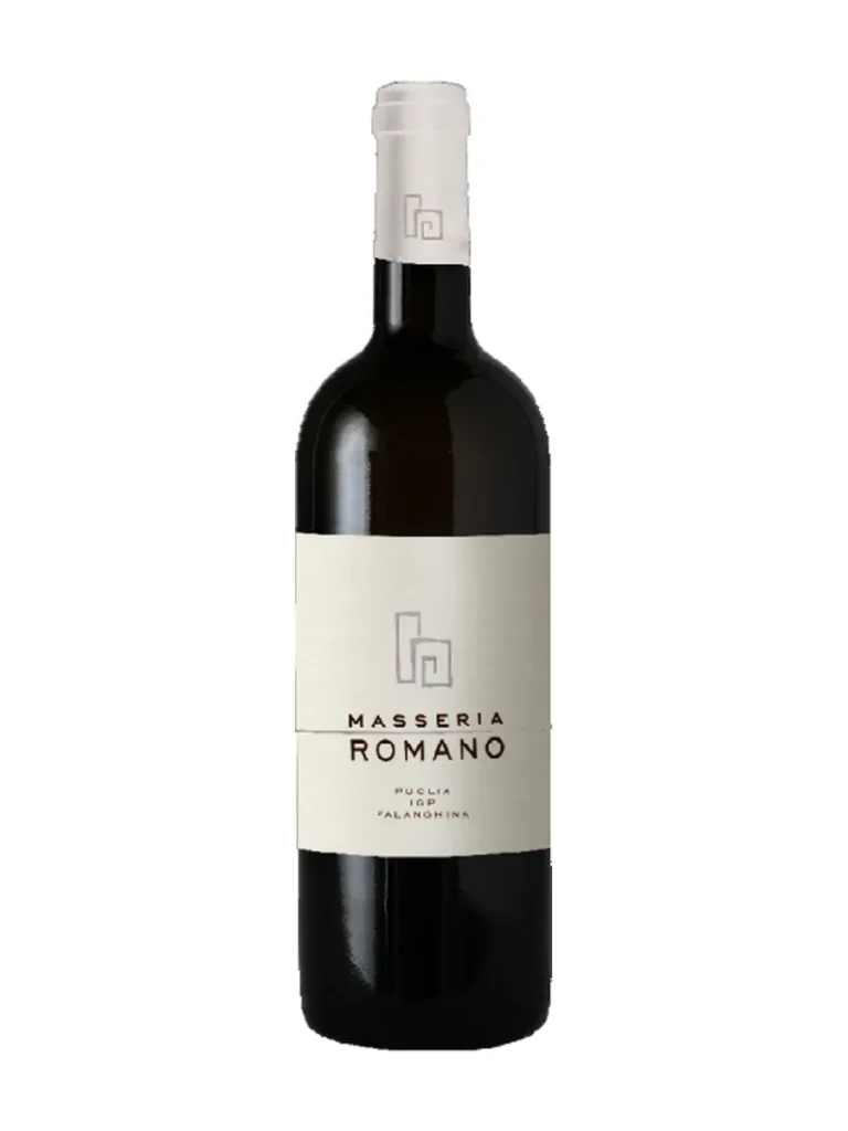 Bottiglia di Falanghina, bianco di Puglia di Masseria Romano